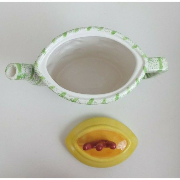 Vintage 2000 Lotus 3D Farm Animals Teapot Sheep, Bunny, Puppy, & Rooster - Picture 6 of 7